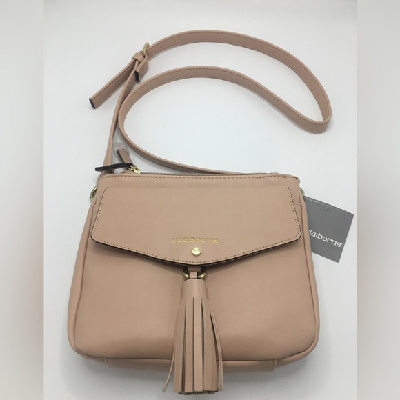 ๐ SOLD New Liz Claiborne Clementine Crossbody Bag Crystal Pink Handbag - Picture 12 of 12